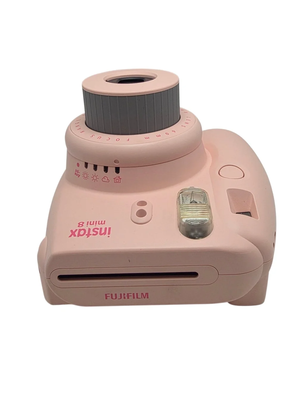Fujifilm Instax Mini 8 Instant Film Camera Pink Polaroid Style Camera w/ Case